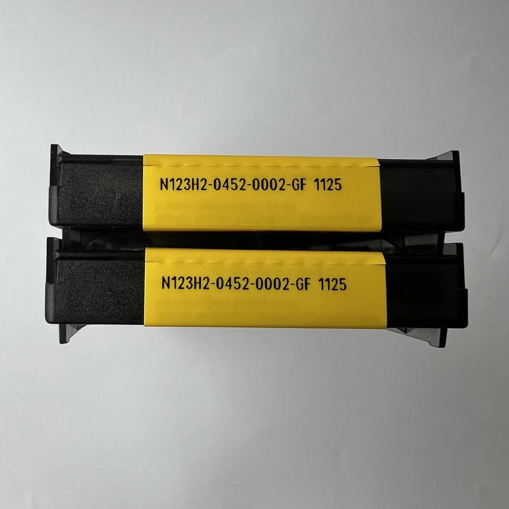 Original Sandvik / N123H2-0452-0002-GF 1125 CNC Lathe Carbide Blade Tool 10 Pcs