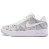 Женские кроссовки Air Force 1 Flyknit Low 'Summit White Grey' 820256-103