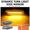 2Pieces  For Peugeot 308 3008 5008 RCZ Citroen C4 C3 DS3 C4 DS4 C5 LED Dynamic Turn Signal Side Marker Light Sequential Blinker
