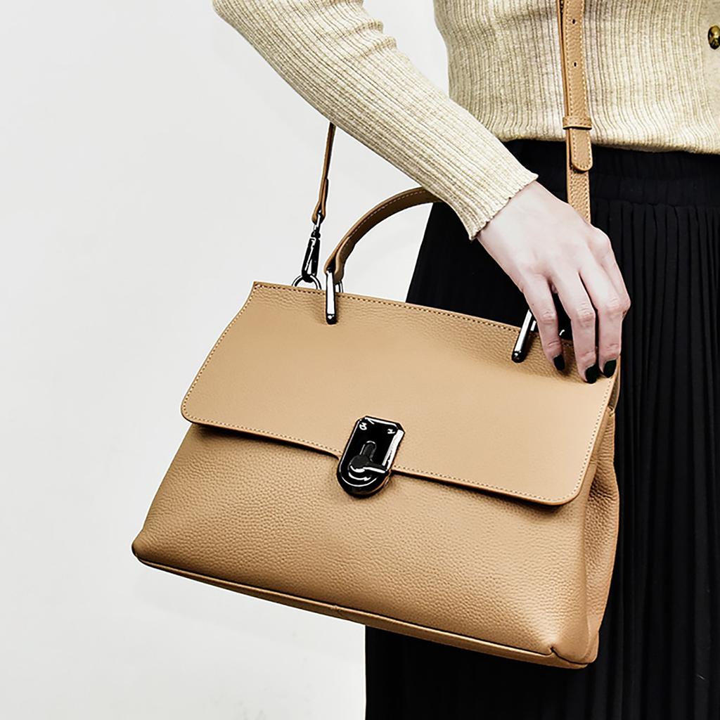 Женская сумка из натуральной кожи, женская сумка 2025 года, новая и дорожная сумка, высококачественная сумка через плечо из коровьей кожи с верхним слоем, сумка