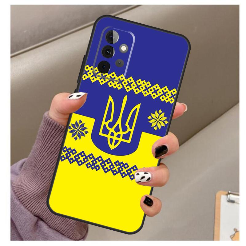 Чехол Флаг Украины для Samsung Galaxy A56 A16 A26 A36 A06 A52 A53 A33 A13 A34 A54 A14 A15 A35 A55 A22 A32