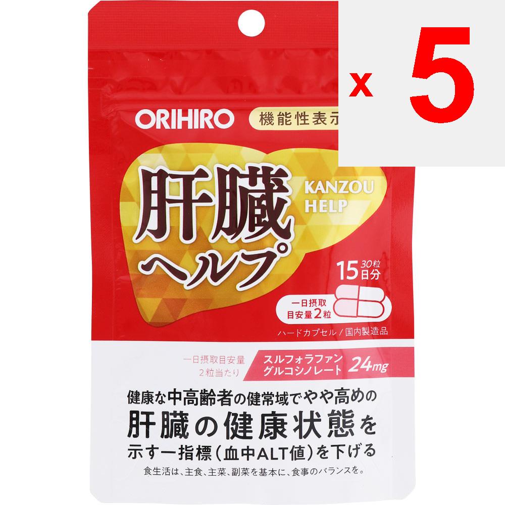 Orihiro Prandu Liver Help 30 капсул Улучшение функции печени Функциональные продукты Улучшение функции печени