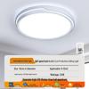 Modern Minimalist LED Round Ceiling Light for Bedroom, Living Room, Corridor, Bathroom, Kitchen, and Balcony