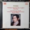 CD WEBER C.M. Фон ВеберКларнет Конц.1 2 8550378 Naxos 1990 Германия Классика Б/у