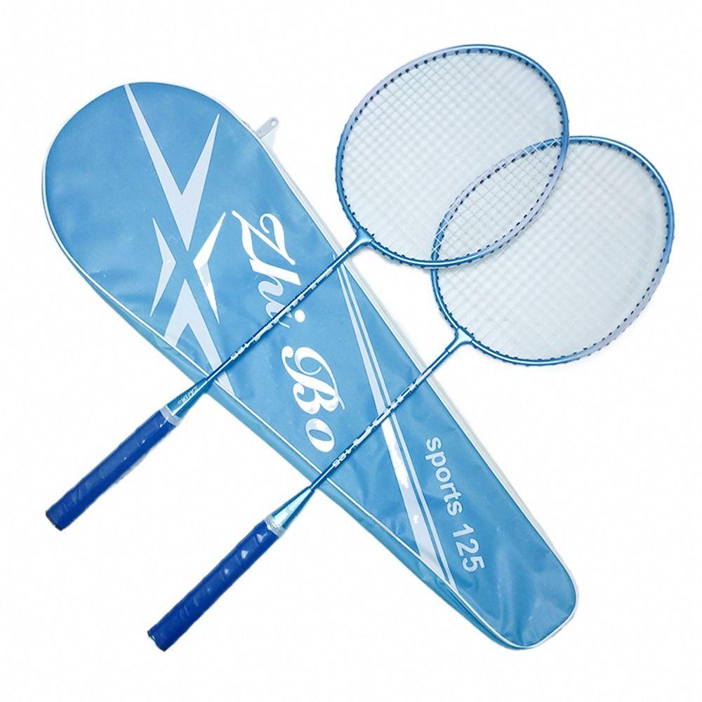 Blue Sport Supplies Waterproof Badminton Rackets Bag Racquet Pouch Protective Cover One-shoulder