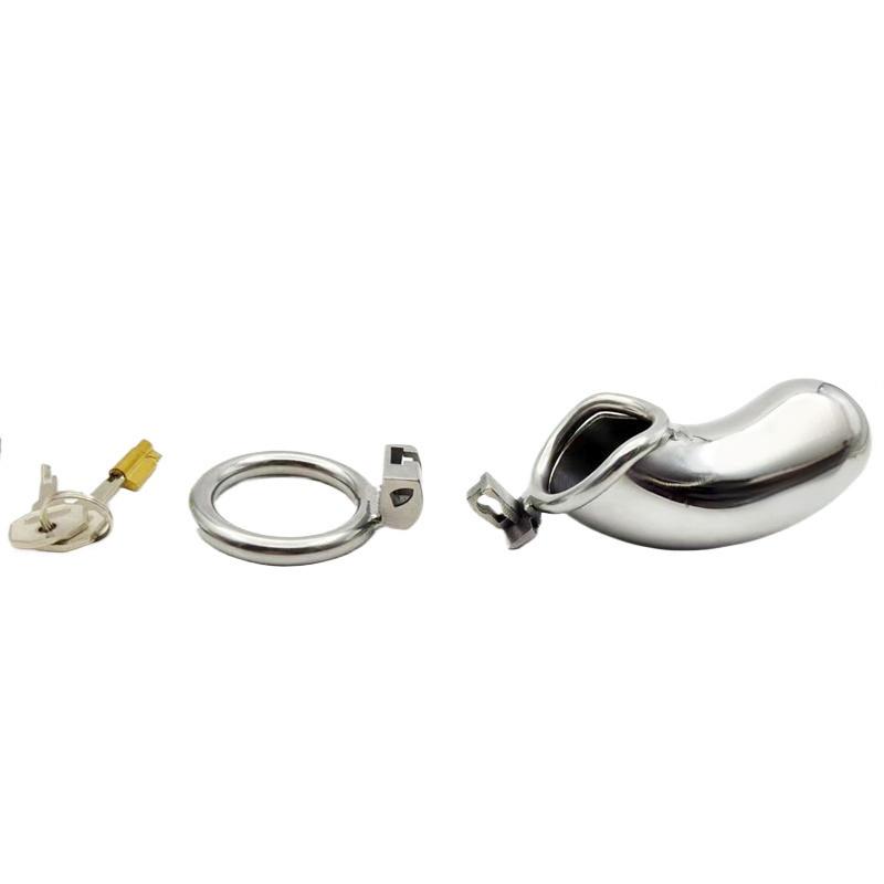 Sex Toys For Men BDSM Fetish Bondage Penis Lock Cock Cage Male Chastity Device Sex Products Card Ring Chastity Cage Erotic