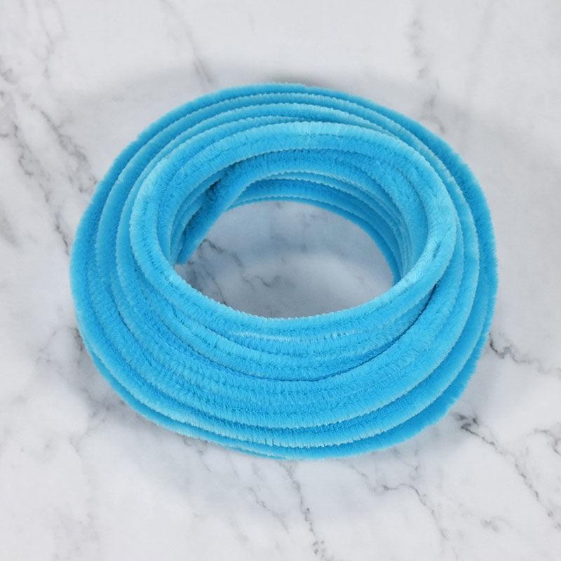 1,5 м бархатные цветы твист-палочка имитация бархата синели стебель полоса красочная мягкая бархатная твист-проволока