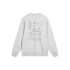 Свитшот Li Ning Sports Life Collection Унисекс Хизер Серый Глубокий Антарктический Серый AWDTB73-6