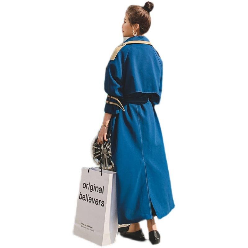 Женская ветровка, новый весенне-осенний дизайн, универсальная, популярная, стиль богини, атмосферное пальто