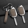 Для Renault Kwid Traffic Symbol Для Dacia Sandero Logan Duster - Чехол-брелок для ключа автомобиля из цинкового сплава и кожи Автоаксессуары