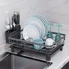 Compact Dish Rack Multifunctional Dish Drying Rack Rustproof Kitchen Dish Drying Rack