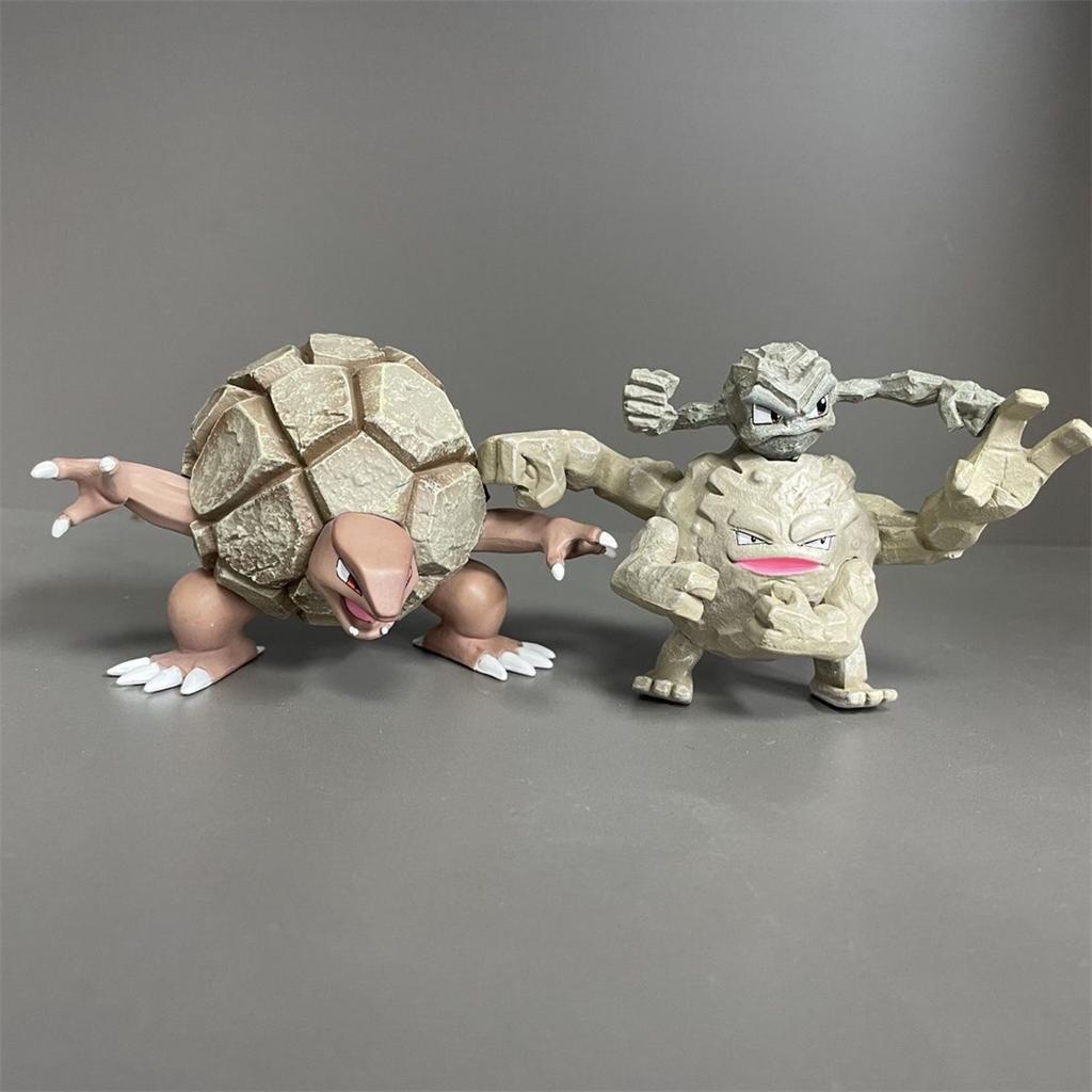 Anime Pokemon Figure Geodude Evolutionary Combination Action Figures Pvc Statue Collection Model Toys Gifts
