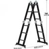 Jundingying Aluminum Alloy Convertible Telescopic Ladder