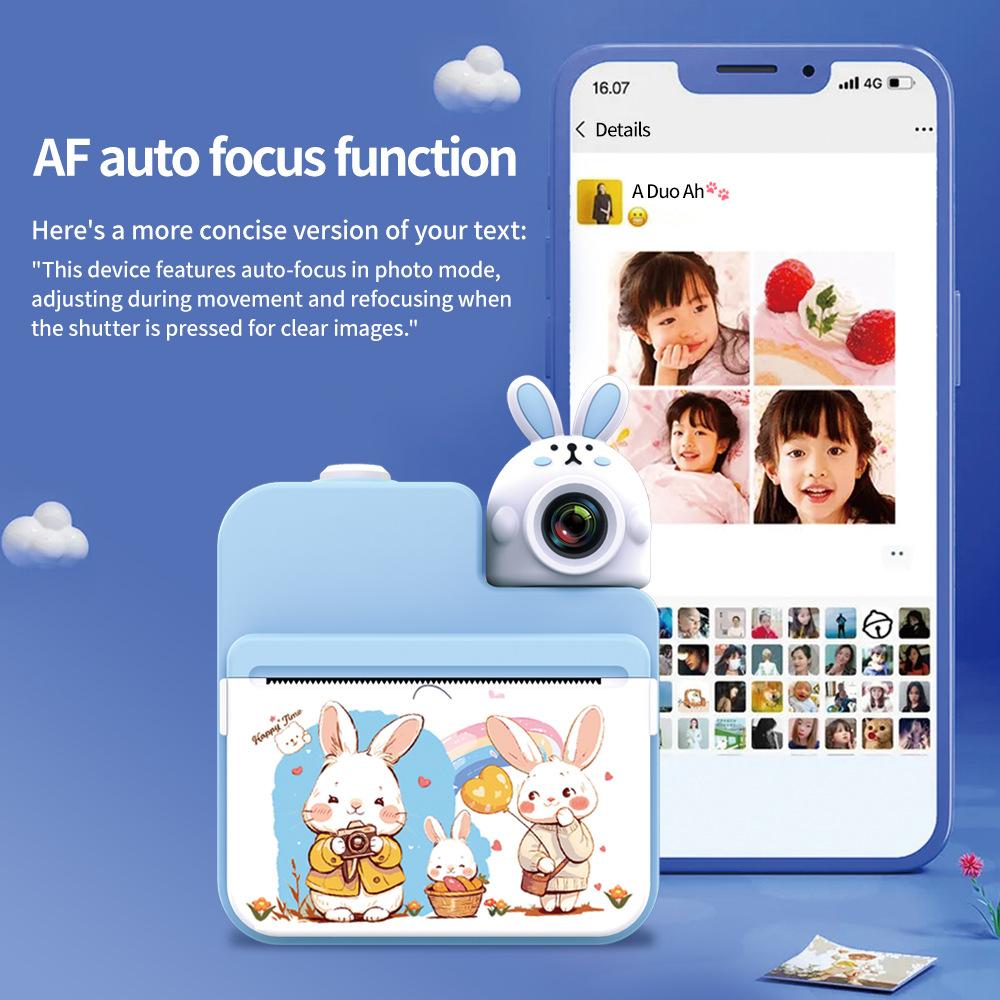 Детская камера Polaroid 3.0 с высоким разрешением, с возможностью делать фотографии, видео и печатать цифровые фотоаппараты