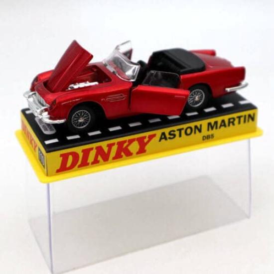 DINKY TOYS Aston Martin DB5 Металлический Красный Aston Martin Dinky Репродукция Литая Модель Автомобиля 1/43