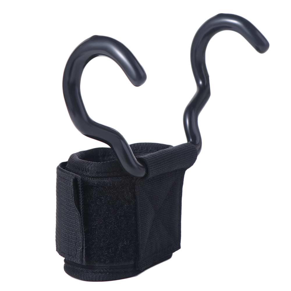 1 шт./пара Крюк-захват для подтягиваний и поднятия тяжестей Нескользящий Регулируемый Вспомогательная Сила Защита Запястья 1 пара Вспомогательная