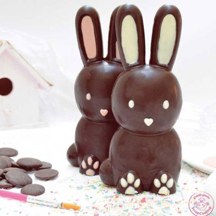 Moule à chocolat 3D Lapin