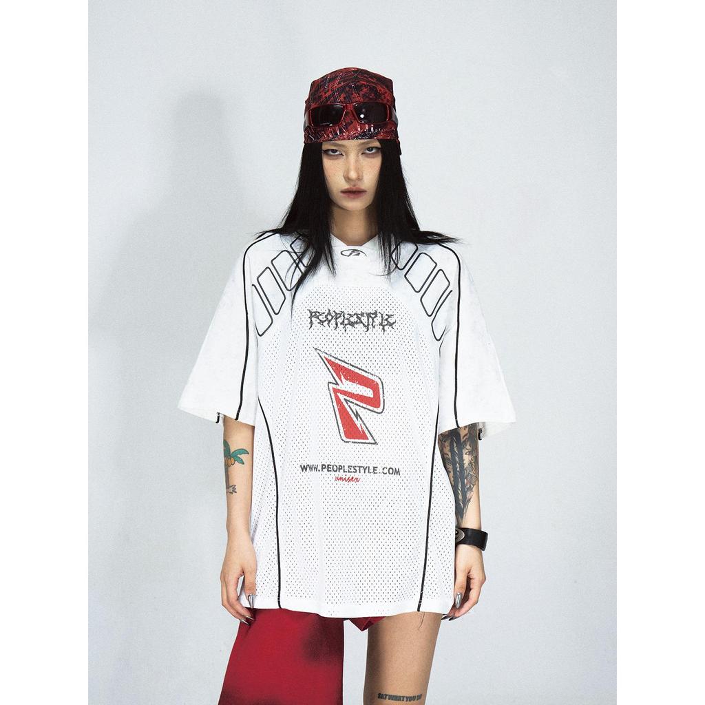 Мужская ретро дышащая быстросохнущая футболка Ice Degree для бейсбола, мотоспорта и велоспорта