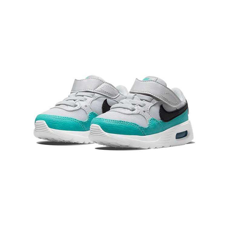 Nike Детские кроссовки Air Max SC TD Photon Dust Washed Teal Серый Белый Черный CZ5361-008
