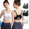 Женские спортивные бюстгальтеры на молнии, противоударное нижнее белье, жилет для бега для женщин, беспроводной спортивный бюстгальтер для йоги, нижнее белье размера плюс