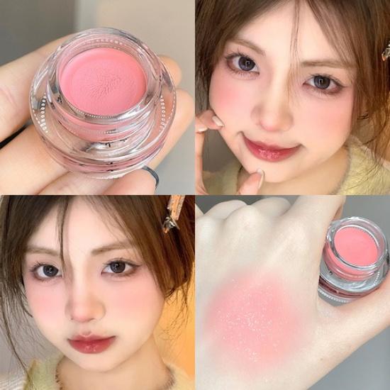 Румяна кремовые натуральные нежные трехмерные контурирующие Sleeper Silkworm цвет матовые бархатные мусс румяна стойкий макияж для женщин