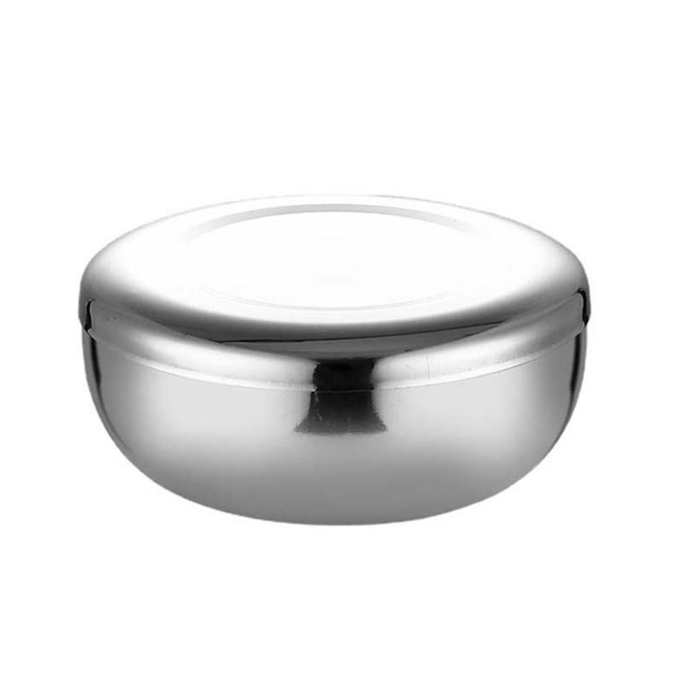 Unbreakable Korean Rice Bowl Stainless Steel Pickle Container Kitchen Tool Ramen Bowl Children