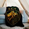 Sporting CP logo printed throw blanket—soft,warm;versatile blanket for all seasons—perfect as &air-conditioning throw,nap blanket
