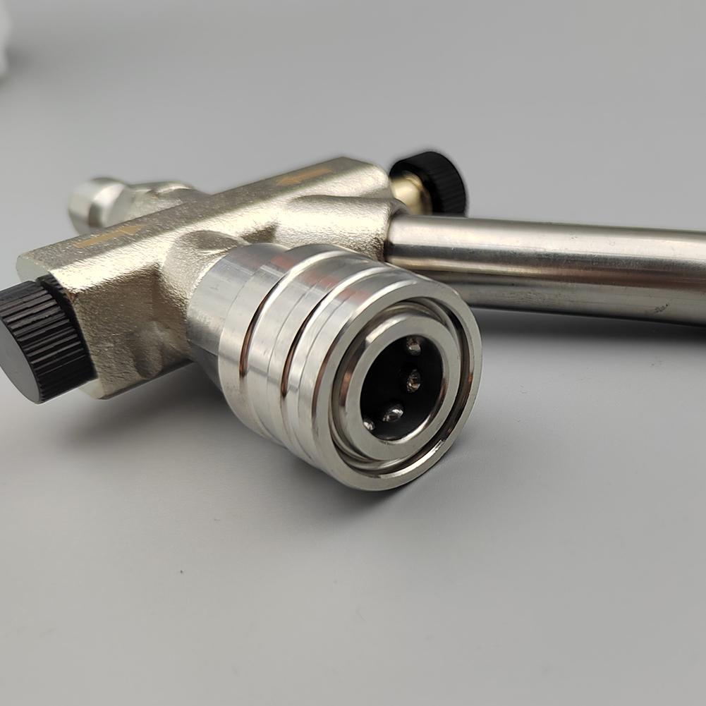 Насадка-пенообразователь с двойным клапаном, насадка для мойки высокого давления, цветные насадки, аксессуары для пеногенератора для мойки высокого давления