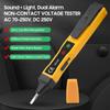 Non Contact AC Voltage Tester Pen AC 70 250V DC 250V Portable NCV Detector with Sound Light Dual Alarm, Zero  Live Wire