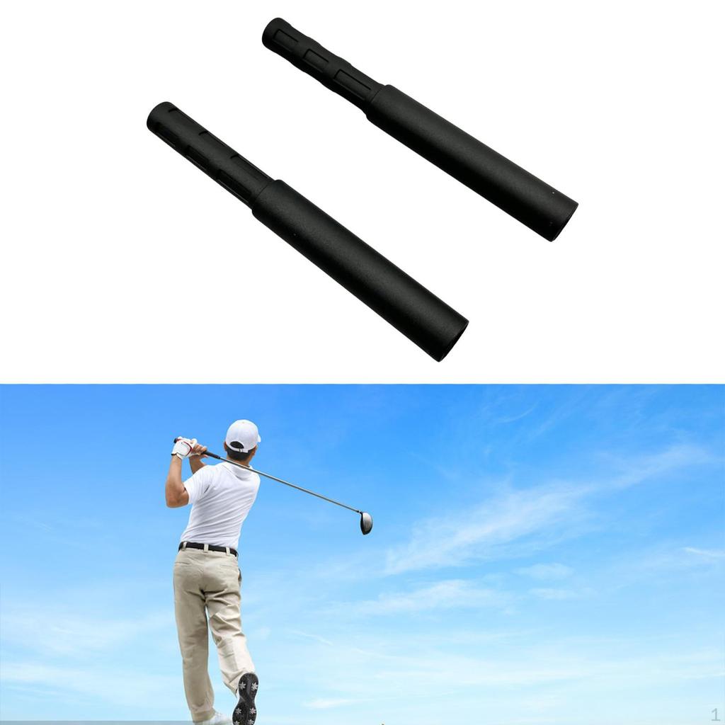 2 удлинителя стержня клюшки для гольфа, эргономичный дизайн.