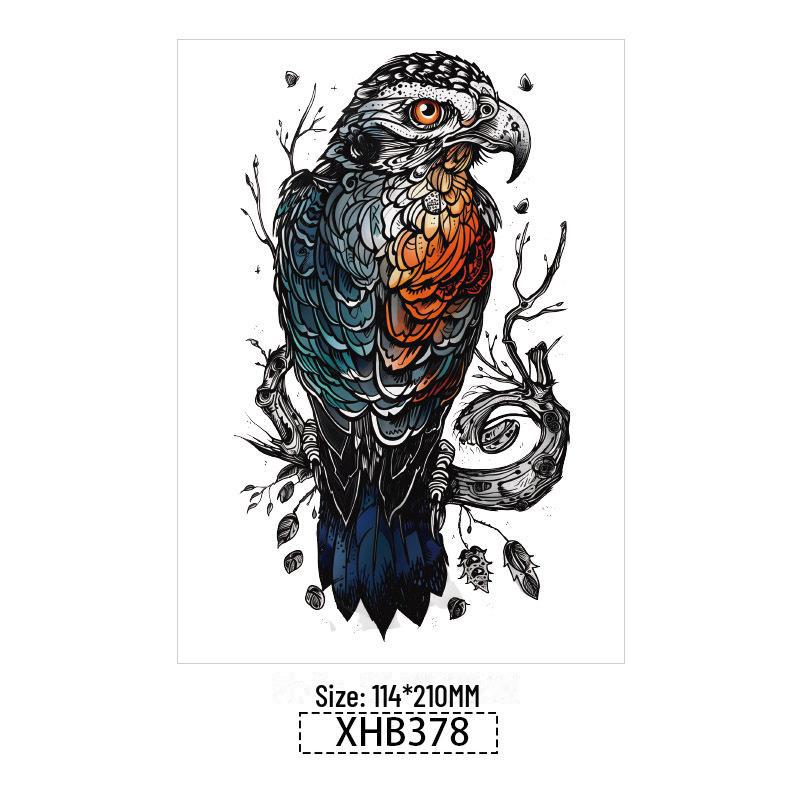 3D реалистичные временные татуировки-наклейки с изображением бабочек, тигров и змей