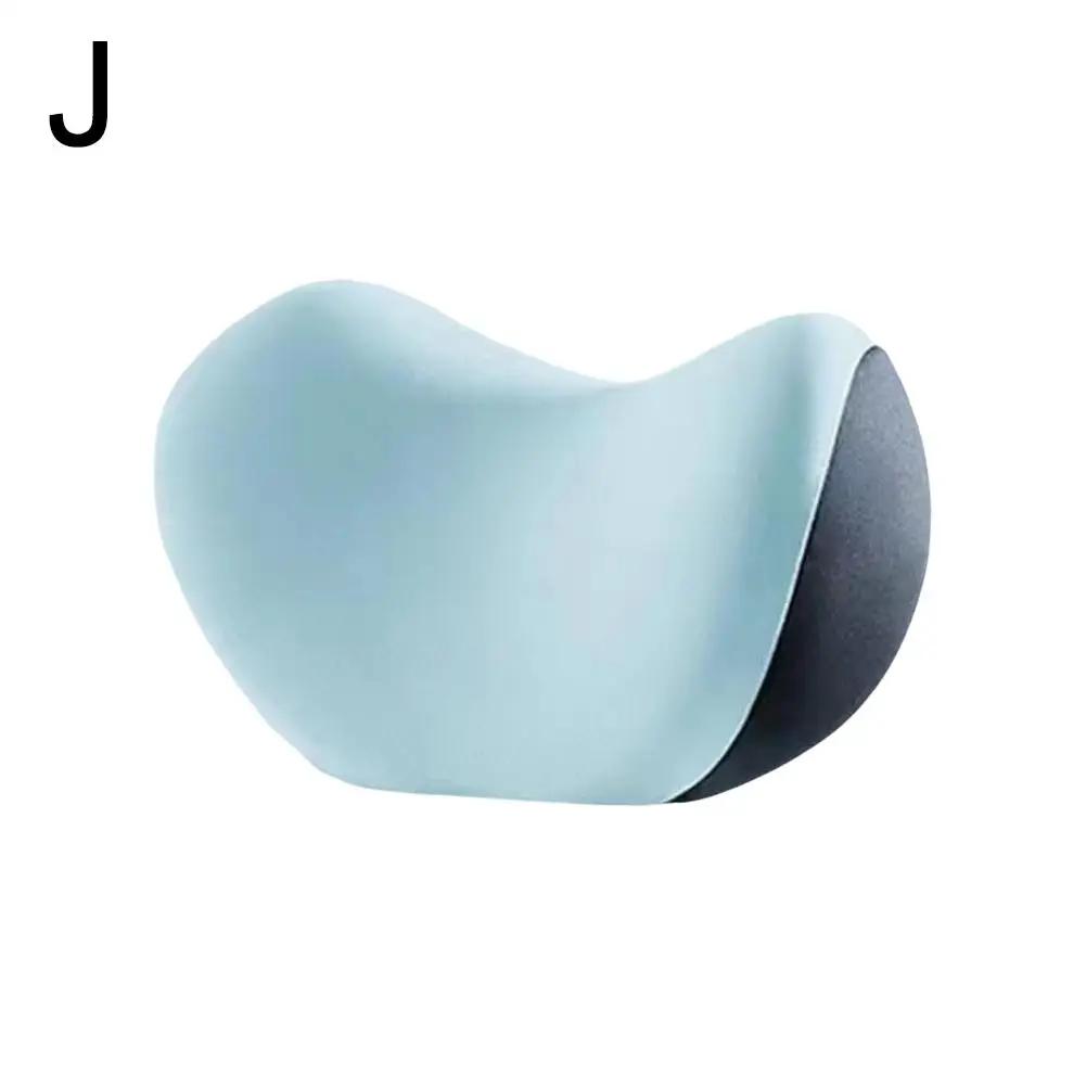 Universal Memory Foam Car Neck Pillow Protect Lumbar Back Car Cushion Headrest Car Relieve Stress Seat Support Breathable P P9Q0