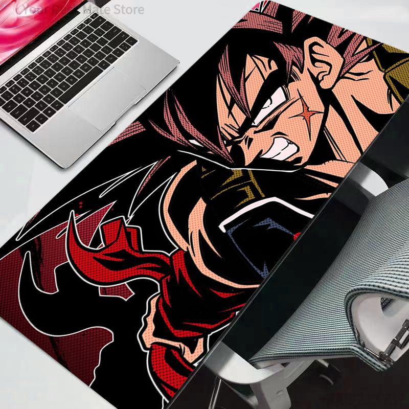 Big Mouse pad Dragon Ball DBZ professional eSports game players Speed Lock Edge Rubber Desk New Mousepad Keyboard Mat