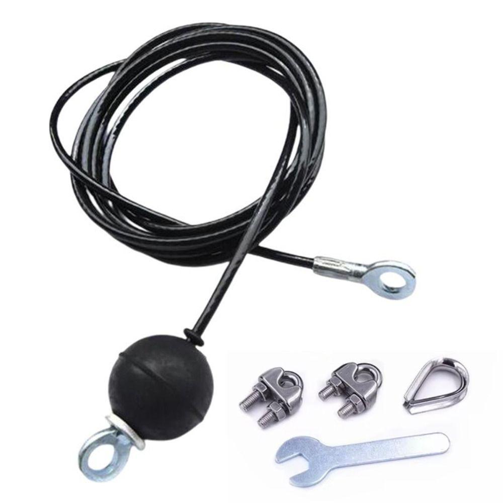 DIY Fitness Machine Replacement Cable Adjustable Pulley Cable Gym Steel Wire Rope LAT Pull Down