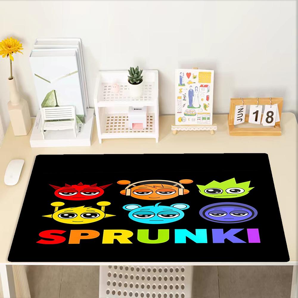 Sprunki Theme Mouse Pad, Non Slip Rubber Base, Multifunctional Office & Home Decor, Perfect for Workspace Personalization.