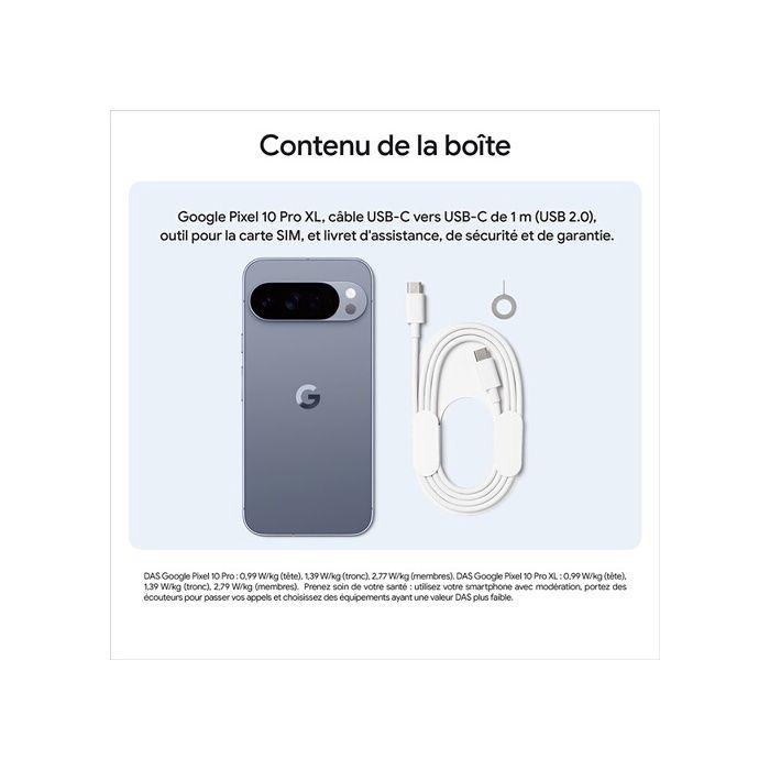 Смартфон - GOOGLE - Pixel 10 Pro XL - 256 ГБ - 16 ГБ ОЗУ - 6,8 дюйма OLED LTPO