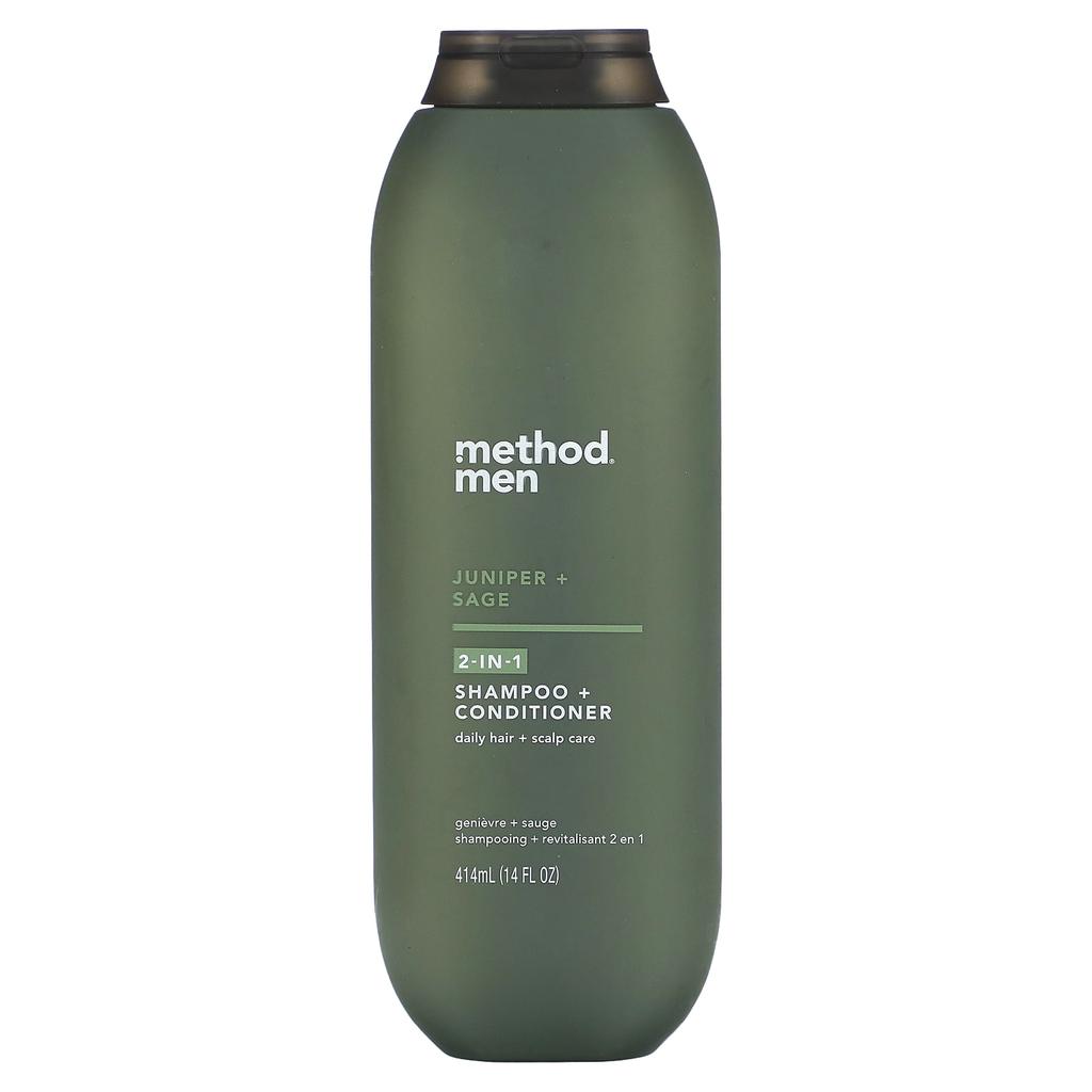 Men's, 2-In-1 Shampoo + Conditioner, Sandalwood + Sage, 414 Ml (14 Fl Oz)
