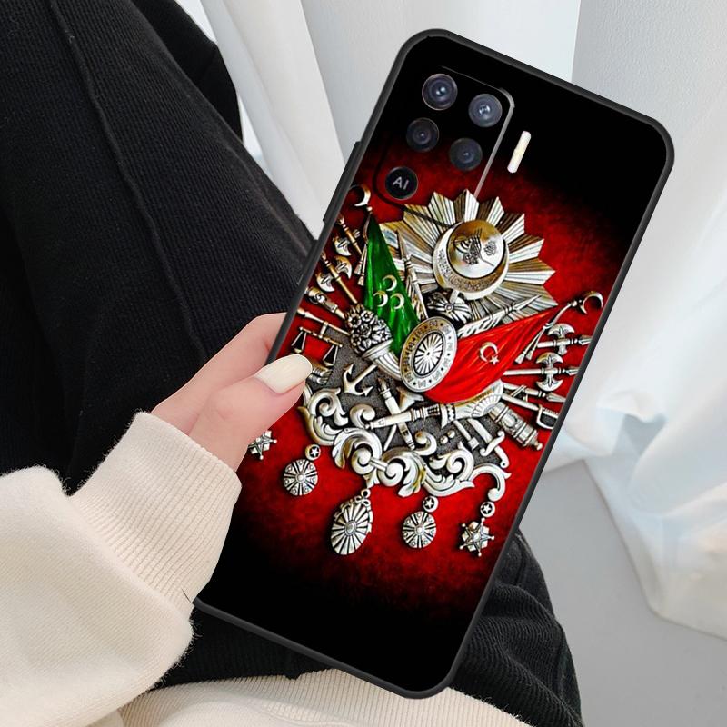 Чехол для телефона с гербом Османской империи для OPPO A5 A9 2020 A31 A53 A53S A1K A15 A16 A52 A72 A83 A91 A93 A54 A74 A94