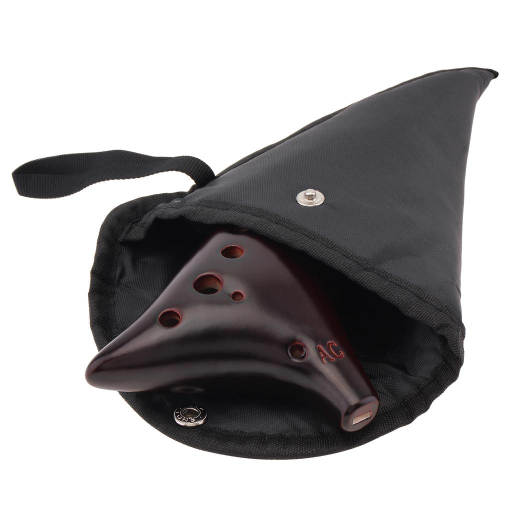 Керамическая окарина Alto ToneC с 12 отверстиями для детей/взрослых/начинающих с песенником, шейный шнур, сумка для переноски, 5 цветов