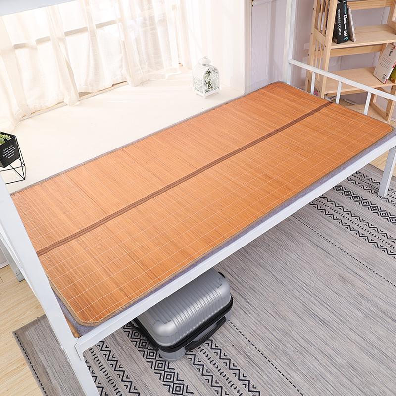 Dual-Season Foldable Bamboo Cool Mat - 0.9m Single Bed
