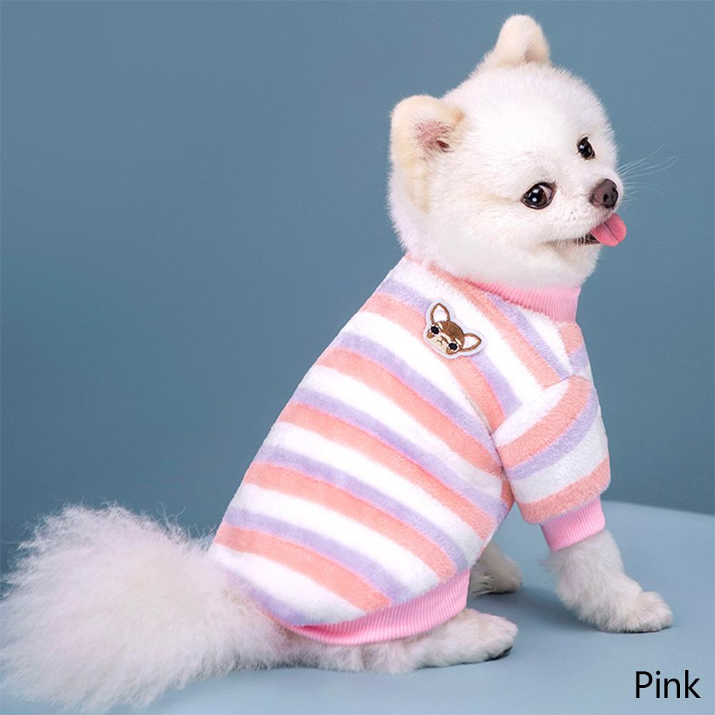 Радужная одежда для собак Теплый жилет для домашних животных Рубашка из флиса для домашних животных Одежда для собак Одежда для домашних животных Футболка для кошек Одежда Пальто