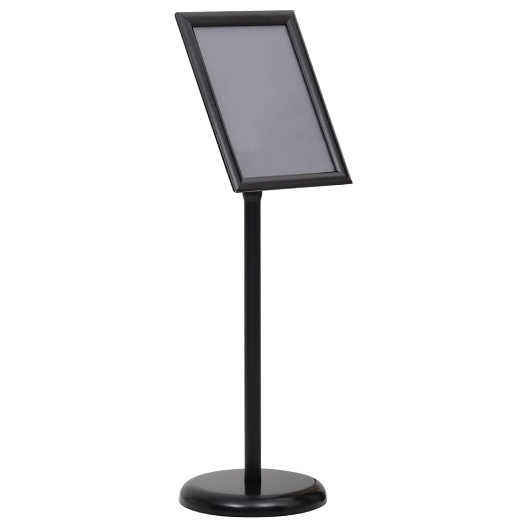 A4 Poster Stand Black Aluminum Alloy