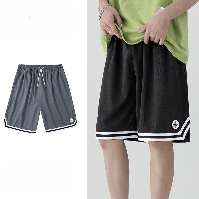 Мужские спортивные шорты с эластичной резинкой на талии