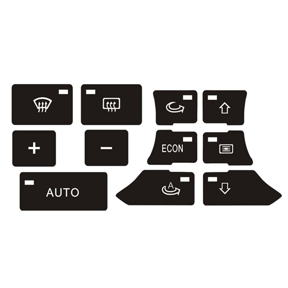 Аксессуары Кнопка Ремонт Наклейки Наклейки Устойчивые к царапинам Автомобильные детали