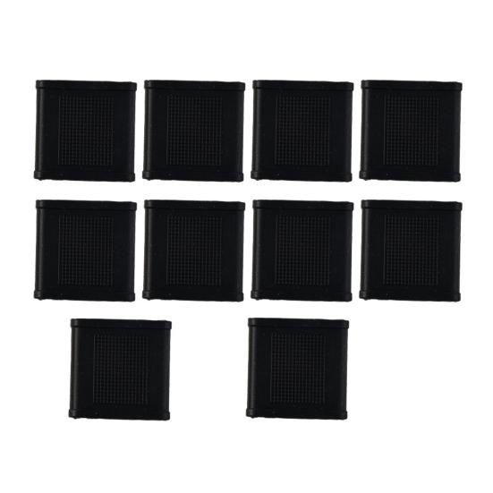 10 шт. Защитные силиконовые компрессионные бандажи для пальцев, поддерживающие шины для фиксации большого пальца