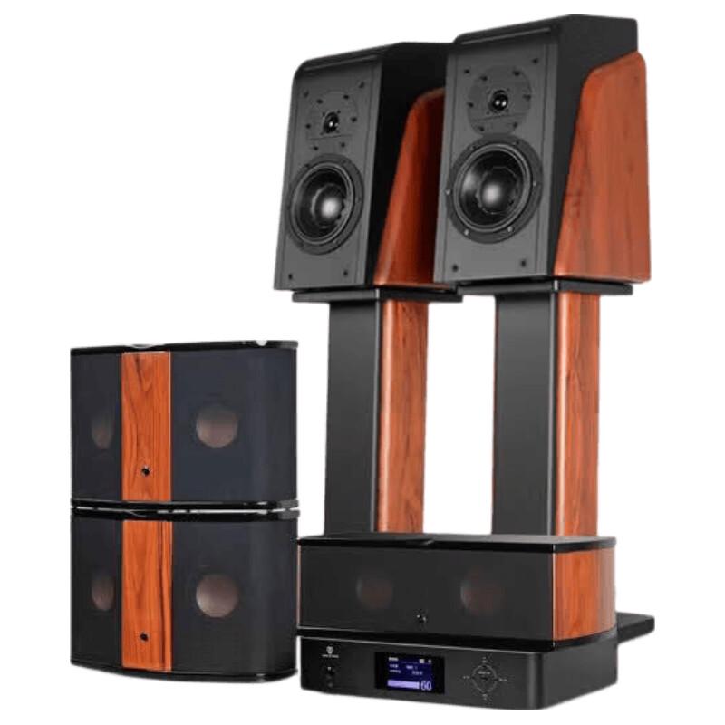 HiVi D3.1 5.1-Channel Home Theater System with MS02A Speakers (CN version)