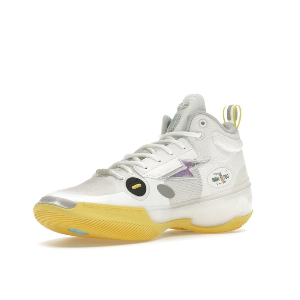 Li-Ning Way of Wade 10 Sunshine State Men Sneakers White Florida ABAS115-9