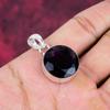 Amethyst Pendant Gemstone Jewelry, 925 Solid Sterling Silver Pendant, Gift For Women Handmade Pendant