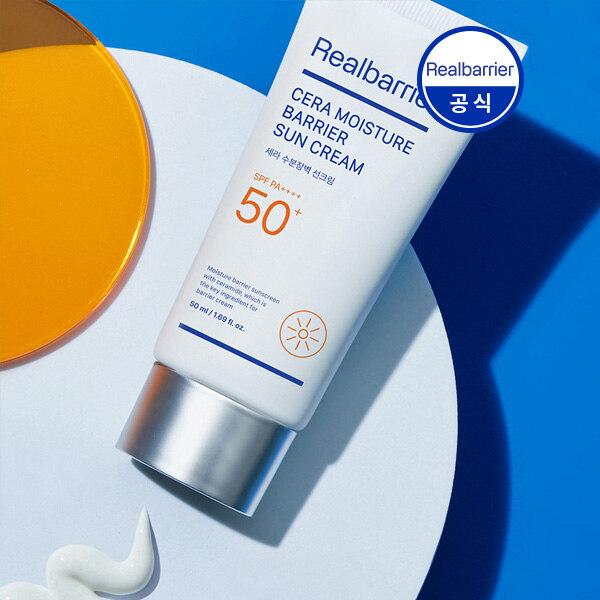 REALBARRIER Cera Увлажняющий солнцезащитный крем SPF 50+ PA++++ 50мл_NE