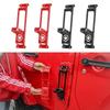 Door Hinge Step Foot Pedal  For Jeep Wrangler JK JKU JL Unlimited Gladiators JT 2007-2024 Car Doors Metal Step Plate Accessories